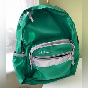 L.L. Bean Kelly Green Junior Original Book Pack 16L